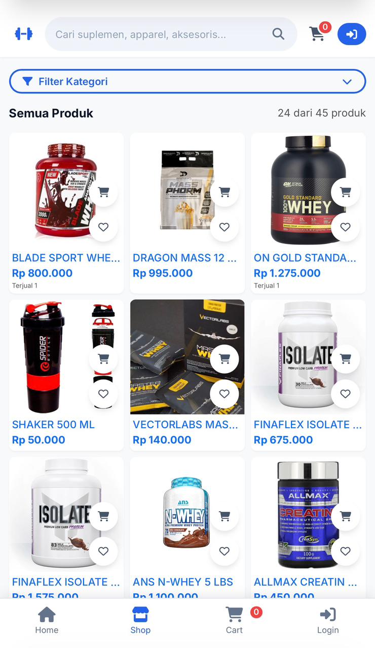 GYMBEEM Shop - Fitness Equipment Store in Ungasan Bali